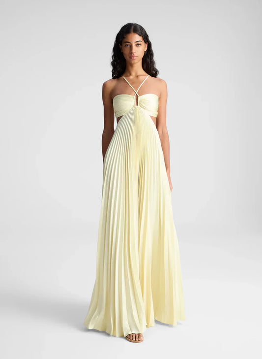 Lumira Pleated Dress